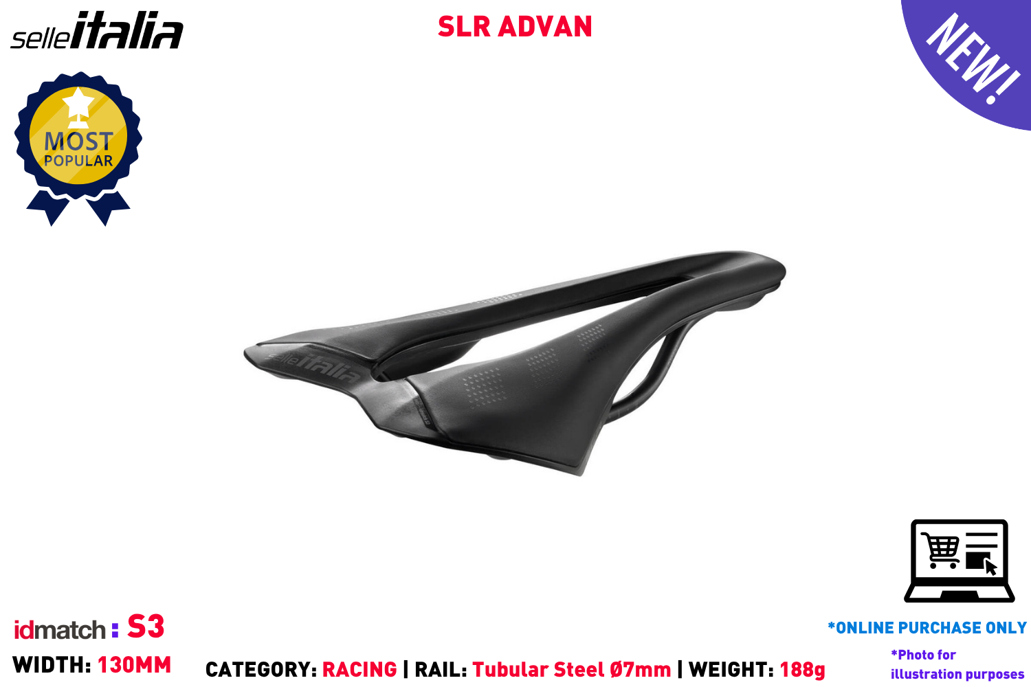 SLR 3D Carbon - S3 | Hup Leong Company | The Bicycle People